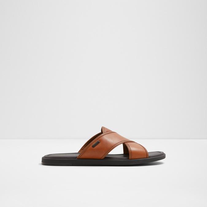 Olinoa-In Men's Cognac Strap Sandals image number 0