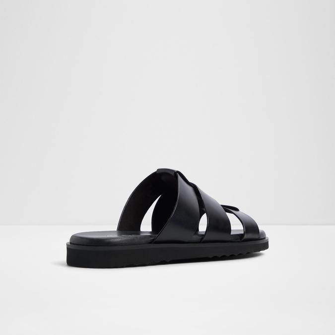 Light-In Men's Black Strap Sandals image number 2