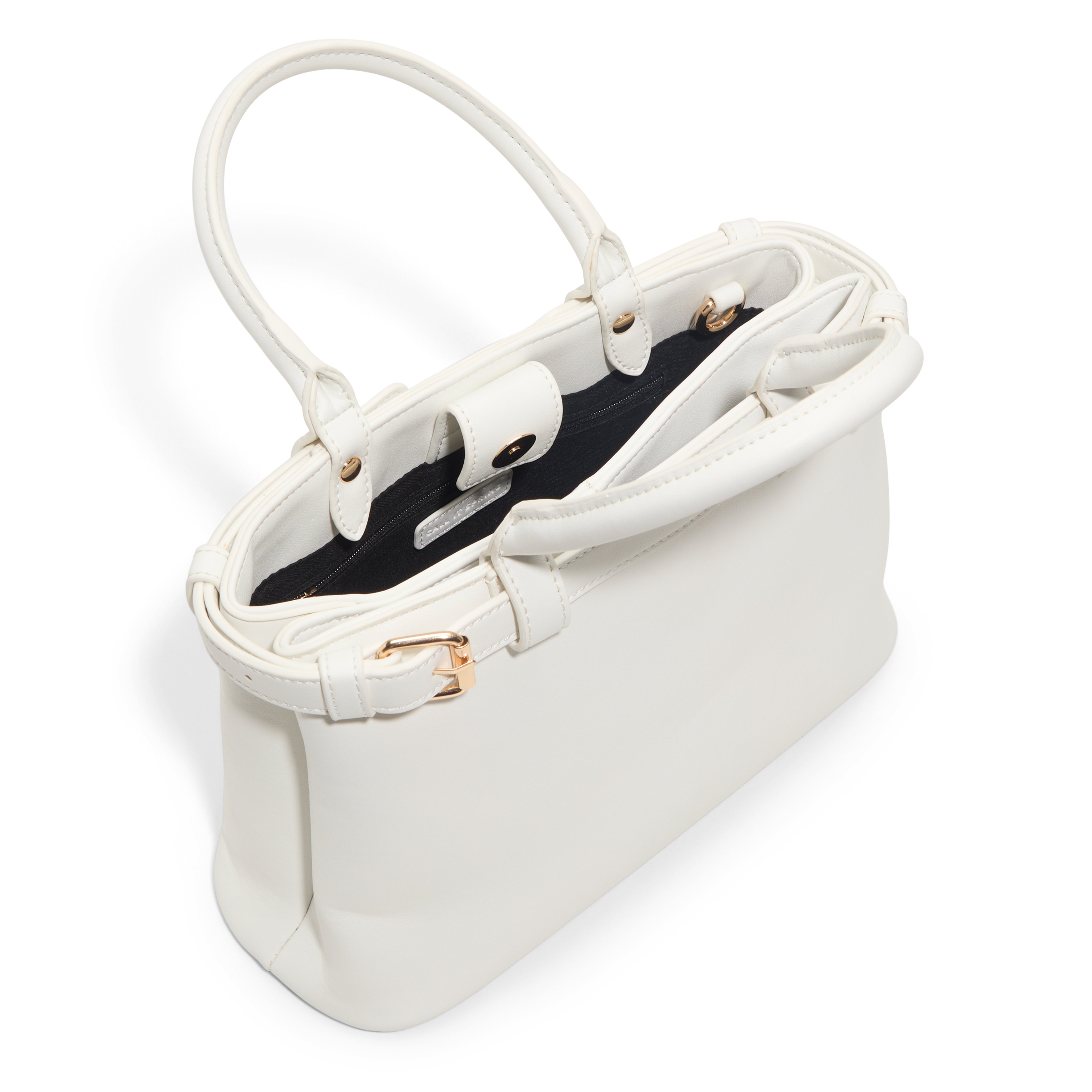 Abigaill Women's White Satchel image number 2