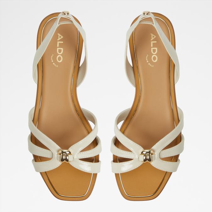 Marassita-In Women's White Flat Sandals image number 1