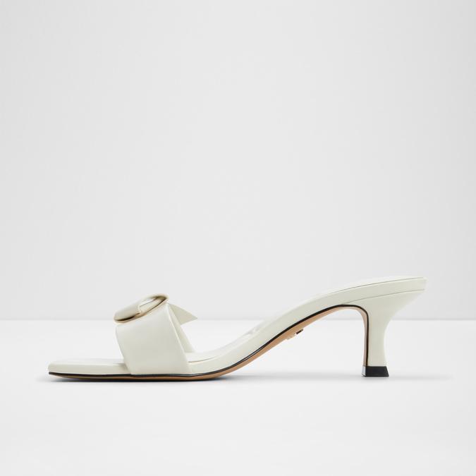 Erma-In Women's White Dress Sandals image number 3