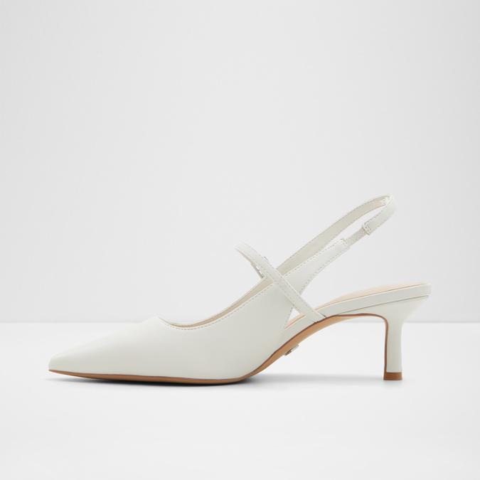 Elodia Women's White Pumps image number 3