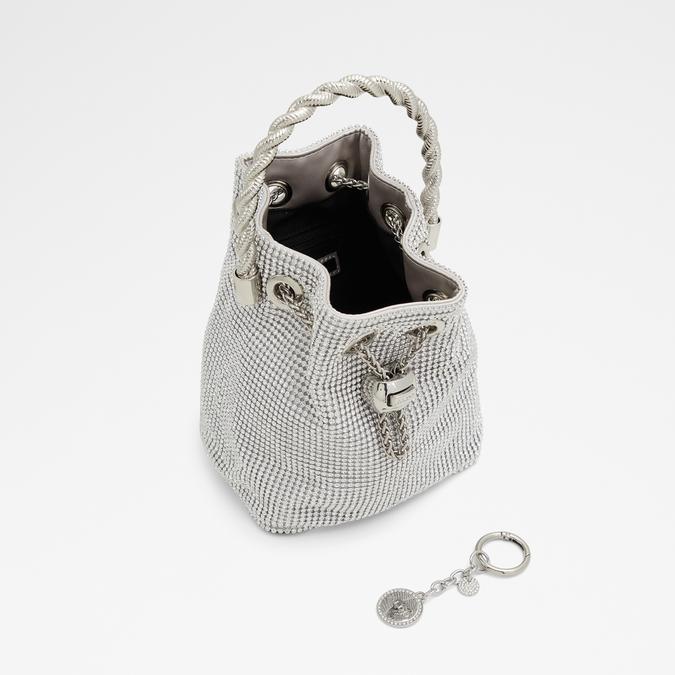 Pascale Women's Silver Bucket Bag image number 2