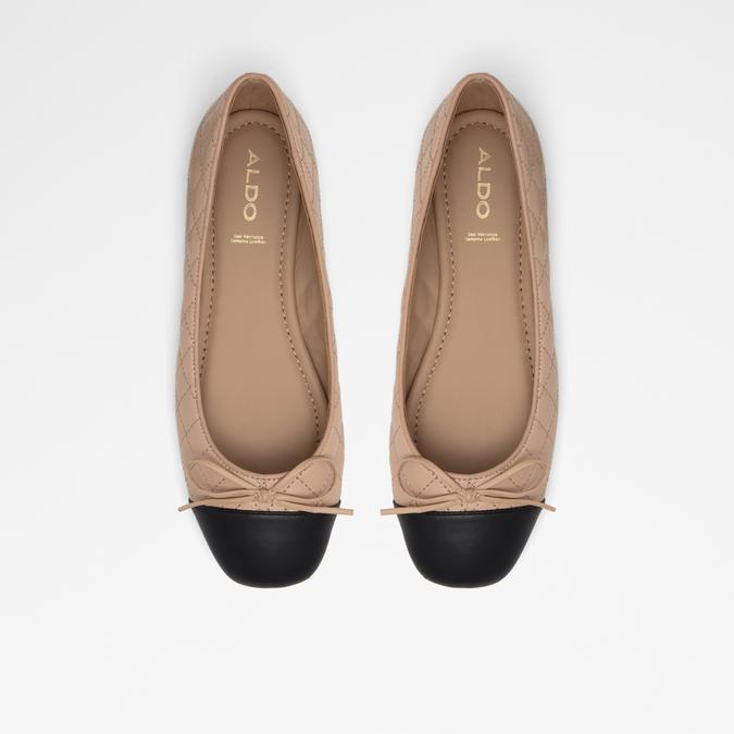 Braylynn-In Women's Beige Ballerinas