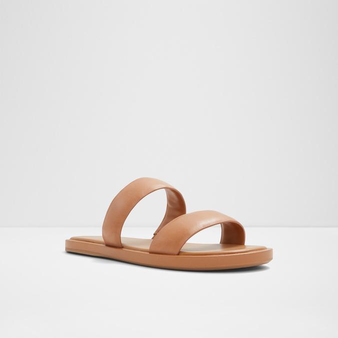 Krios-In Women's Beige Flat Sandals image number 4