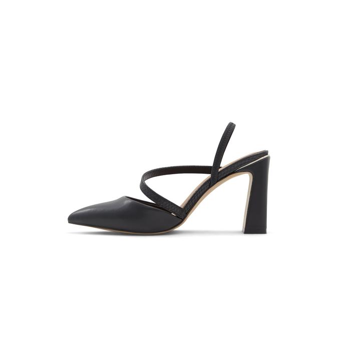 Call it Spring Faunaa Women's Black Block Heel Shoes image number 3