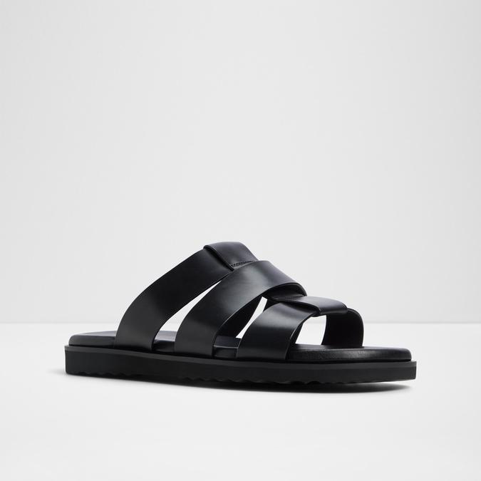 Light-In Men's Black Strap Sandals image number 4