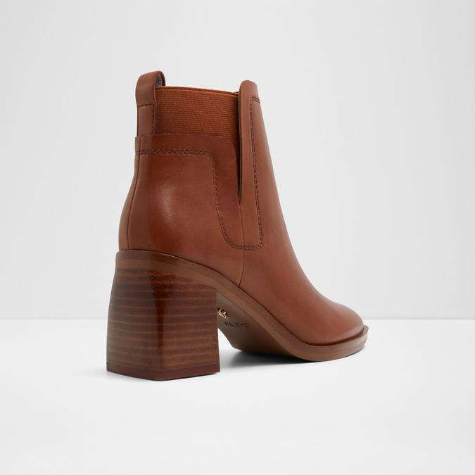 Uneliveth Women's Brown Ankle Boots image number 2