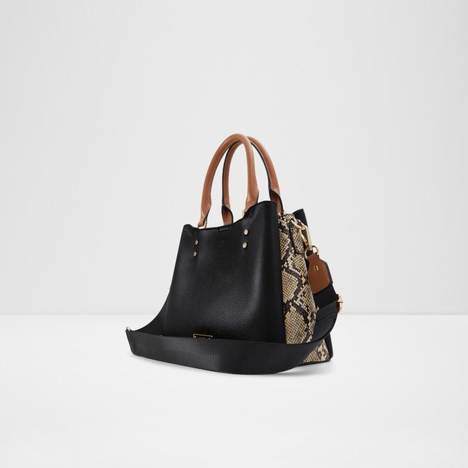 Caraever Women's Black Satchel image number 1