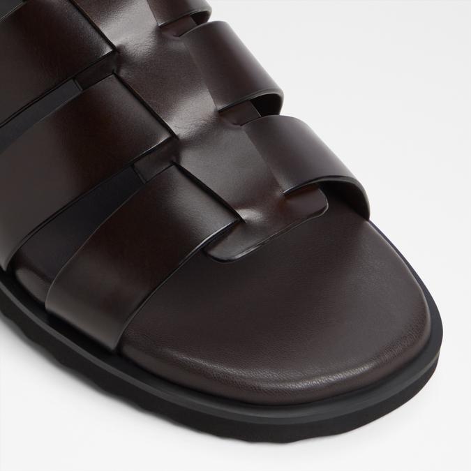 Darby-In Men's Brown Strap Sandals image number 5