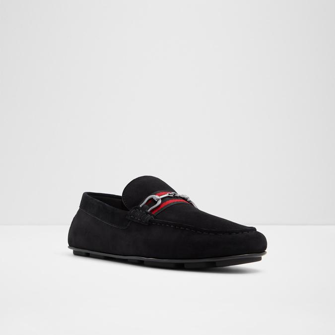 Spanner Men's Black Moccasins image number 4