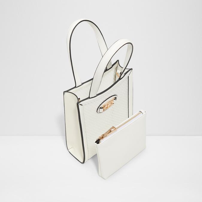 Adelia Women's White Satchel image number 2