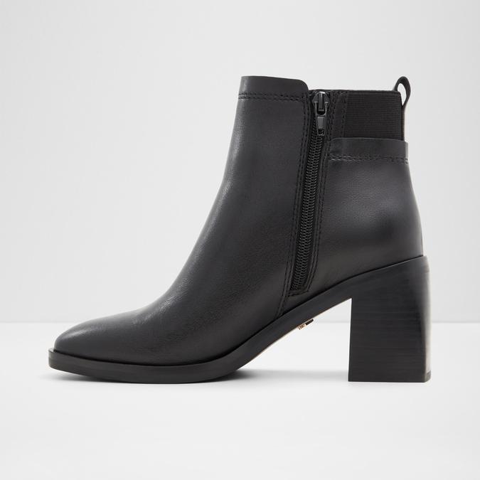 Uneliveth Women's Black Ankle Boots image number 3