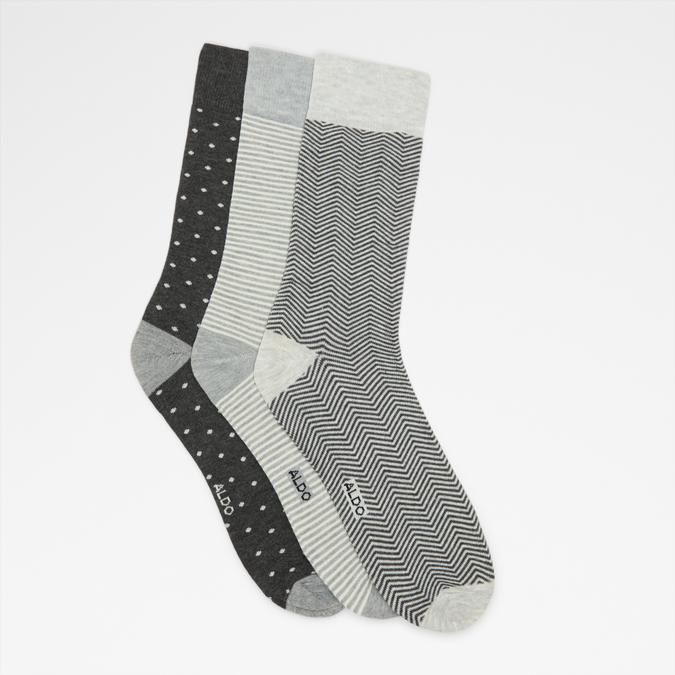 Voirwen Men's Grey Socks image number 0