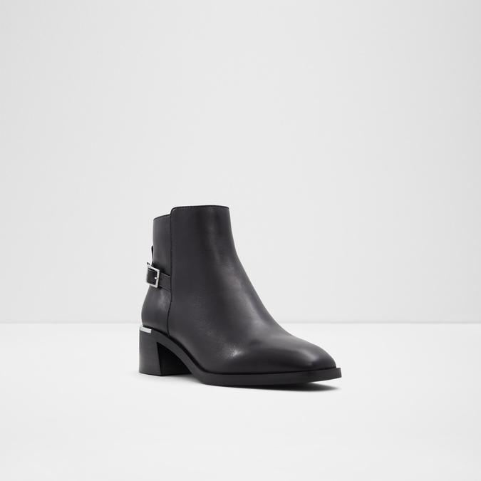 Siraveth Women's Black Ankle Boots image number 4