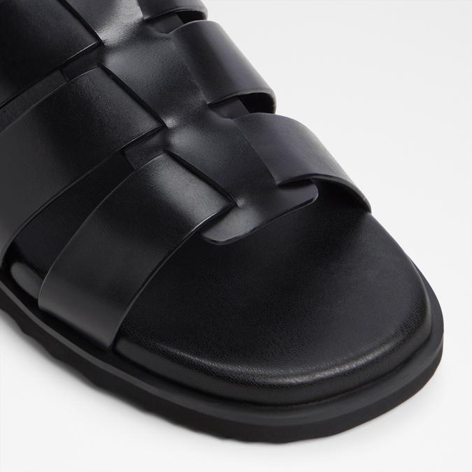 Darby-In Men's Black Strap Sandals image number 5