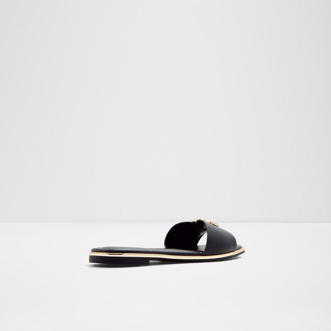 Bellenor Women's Black Flat Sandals image number 2