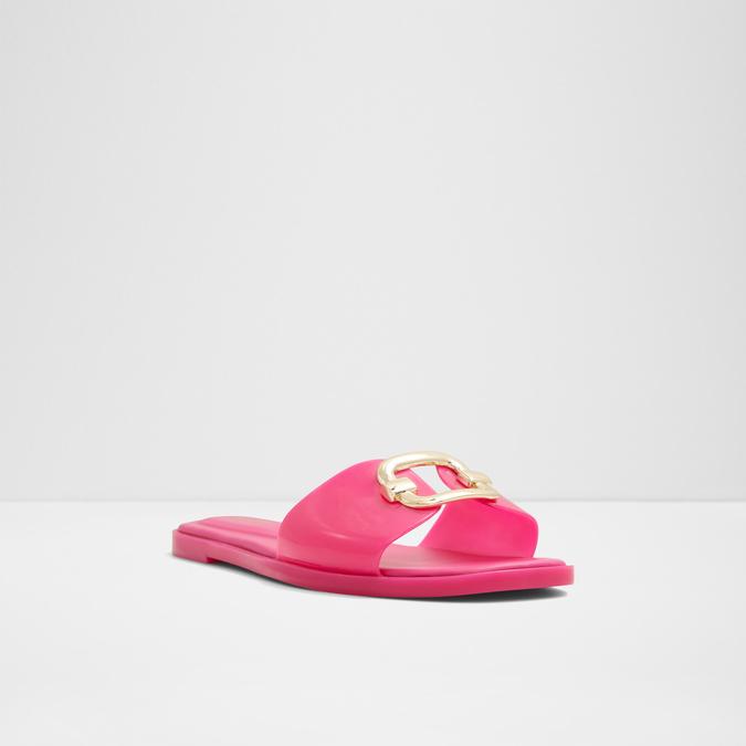 Jellyicious Women's Pink Flat Sandals image number 4