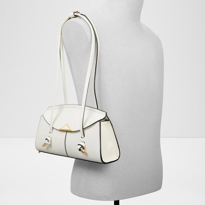 Shouldersadie Women's White Shoulder Bag image number 4