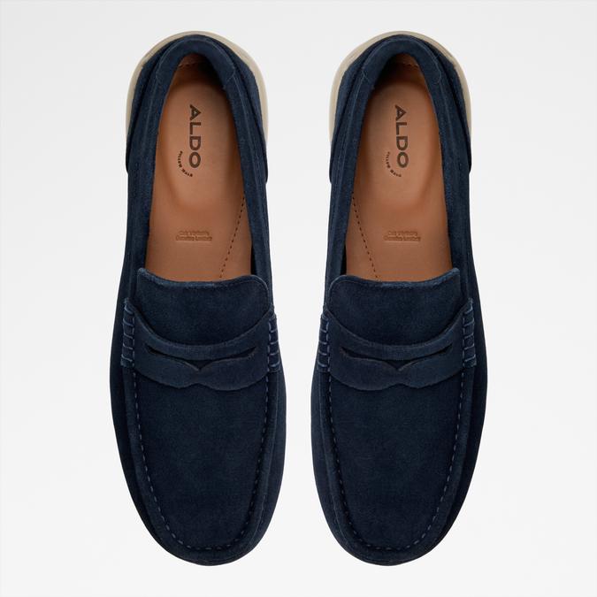 Gwud-In Men's Navy Moccasins