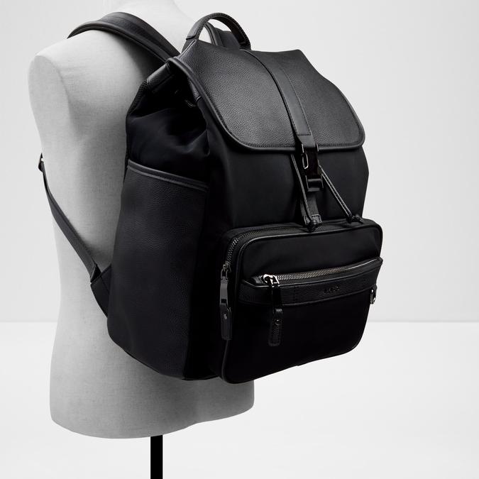 Perikath Men's Black Backpack image number 3