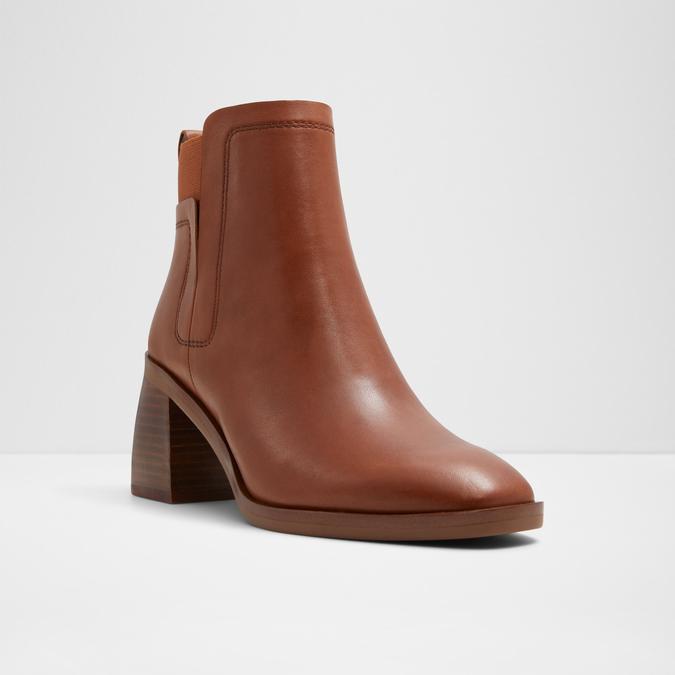 Uneliveth Women's Brown Ankle Boots image number 4