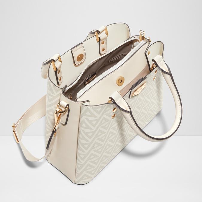 Caraever Women's Beige Satchel image number 2