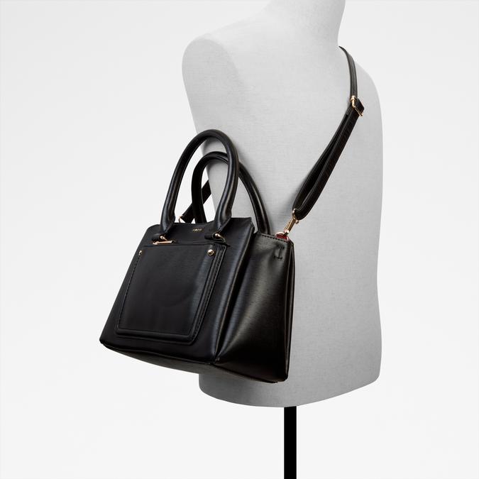 Kederasean Women's Black Satchel image number 4