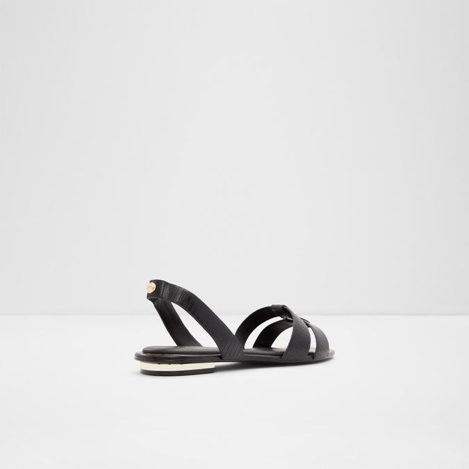 Balera Women's Black Flat Sandals image number 2