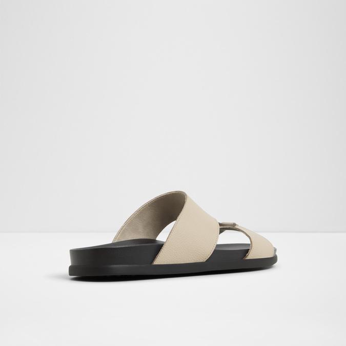 Saluma-In Men's White Strap Sandals image number 2