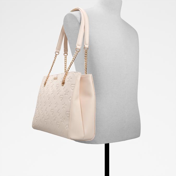 Grigar Women's Beige Satchel image number 4