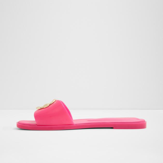 Jellyicious Women's Pink Flat Sandals image number 3