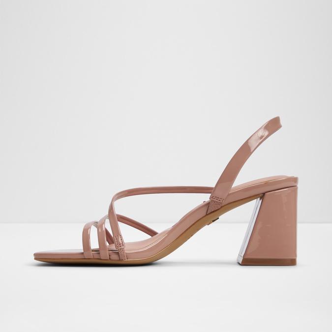 Atlanticus-In Women's Pink Block Heel Sandals image number 3