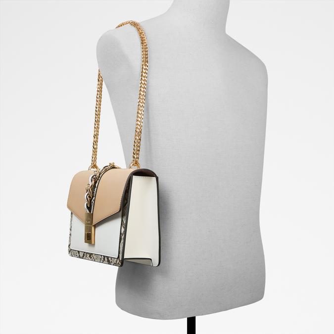 Annonanaa Women's White Cross Body image number 4