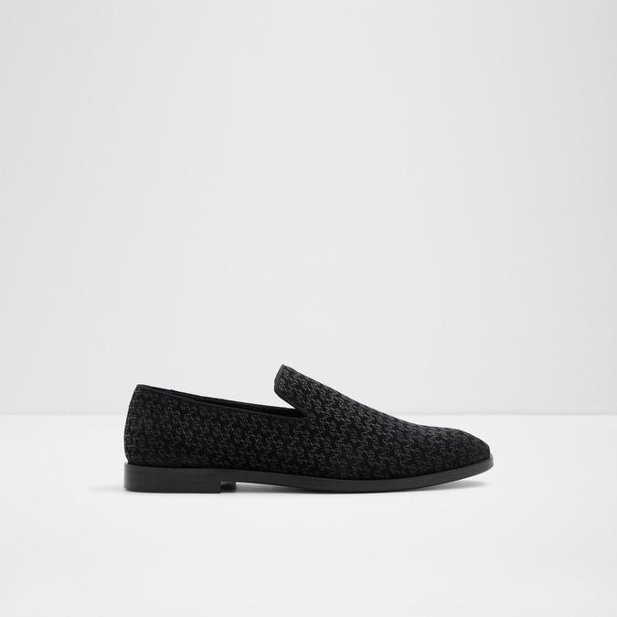 Bowyn Men's Black Loafers image number 0