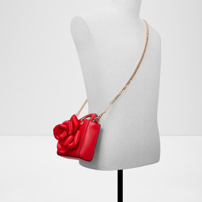 Redroses Women's Red Satchel image number 4