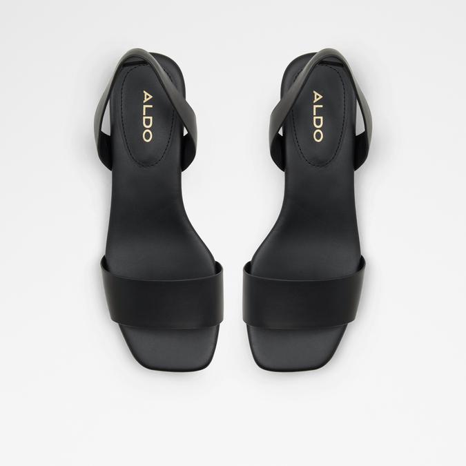 Dorenna Women's Black Flat Sandals