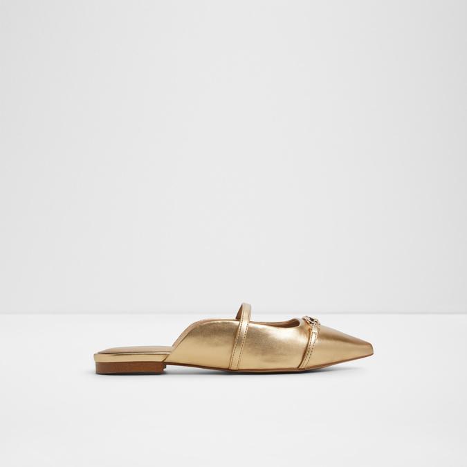 Marylune Women's Gold Ballerinas