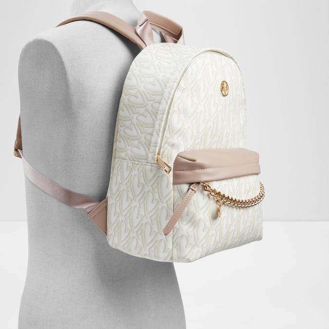 Ebena Women's White Backpack image number 3