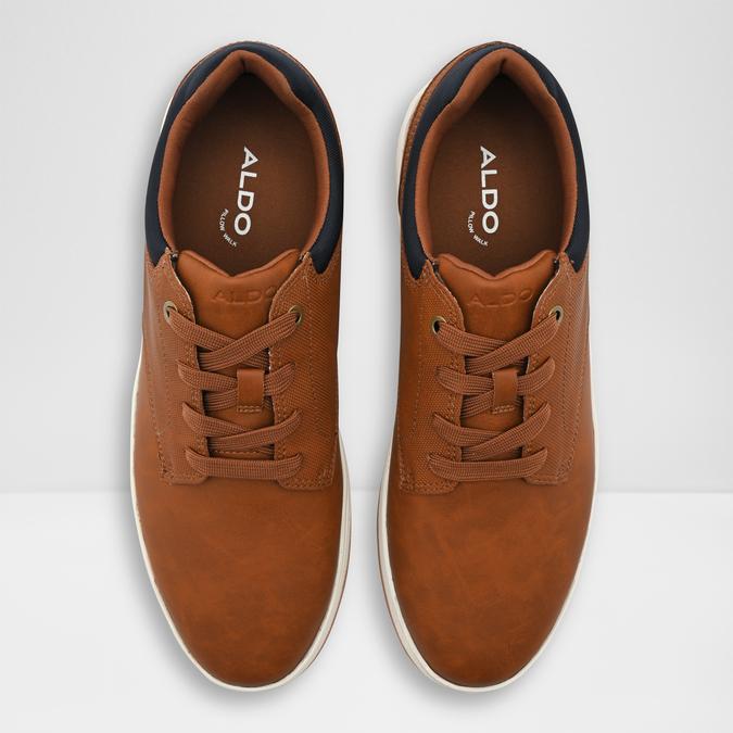 Derryk-In Men's Cognac Low-Top image number 1