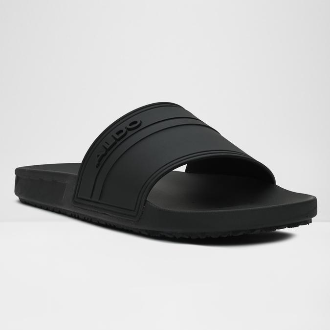 Dinmore-In Men's Black Strap Sandals image number 3