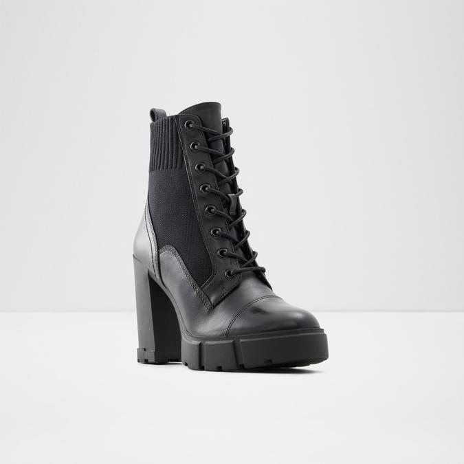 Rebel Women's Black Ankle Boots image number 3