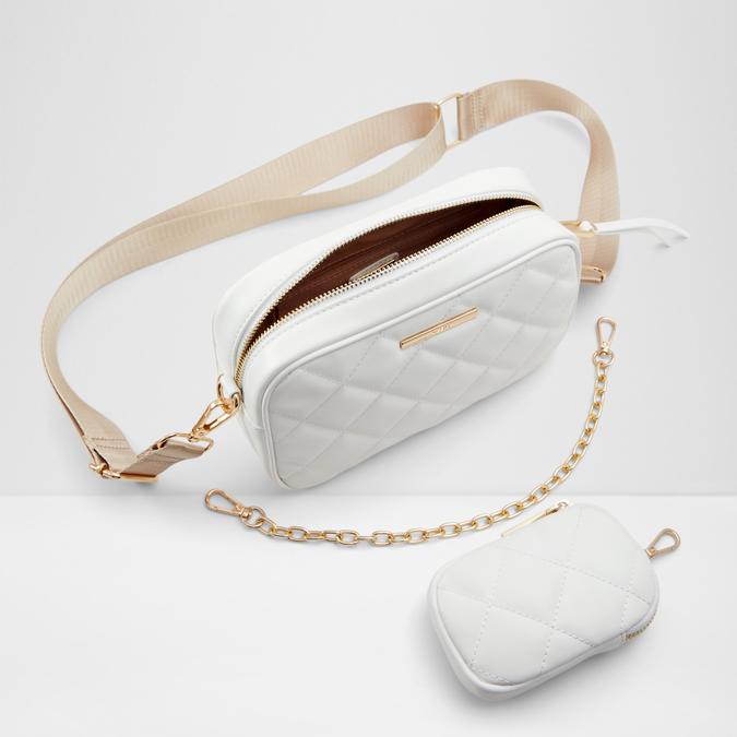 Evelia Women's White Cross Body image number 2