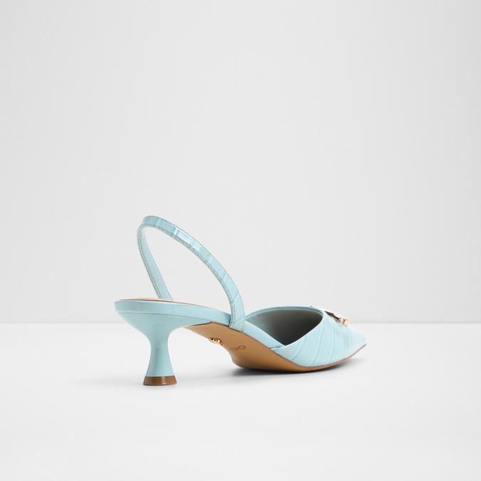 Delicate-In Women's Blue Pumps image number 3