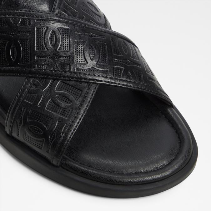 Olinoa-In Men's Black Strap Sandals image number 5