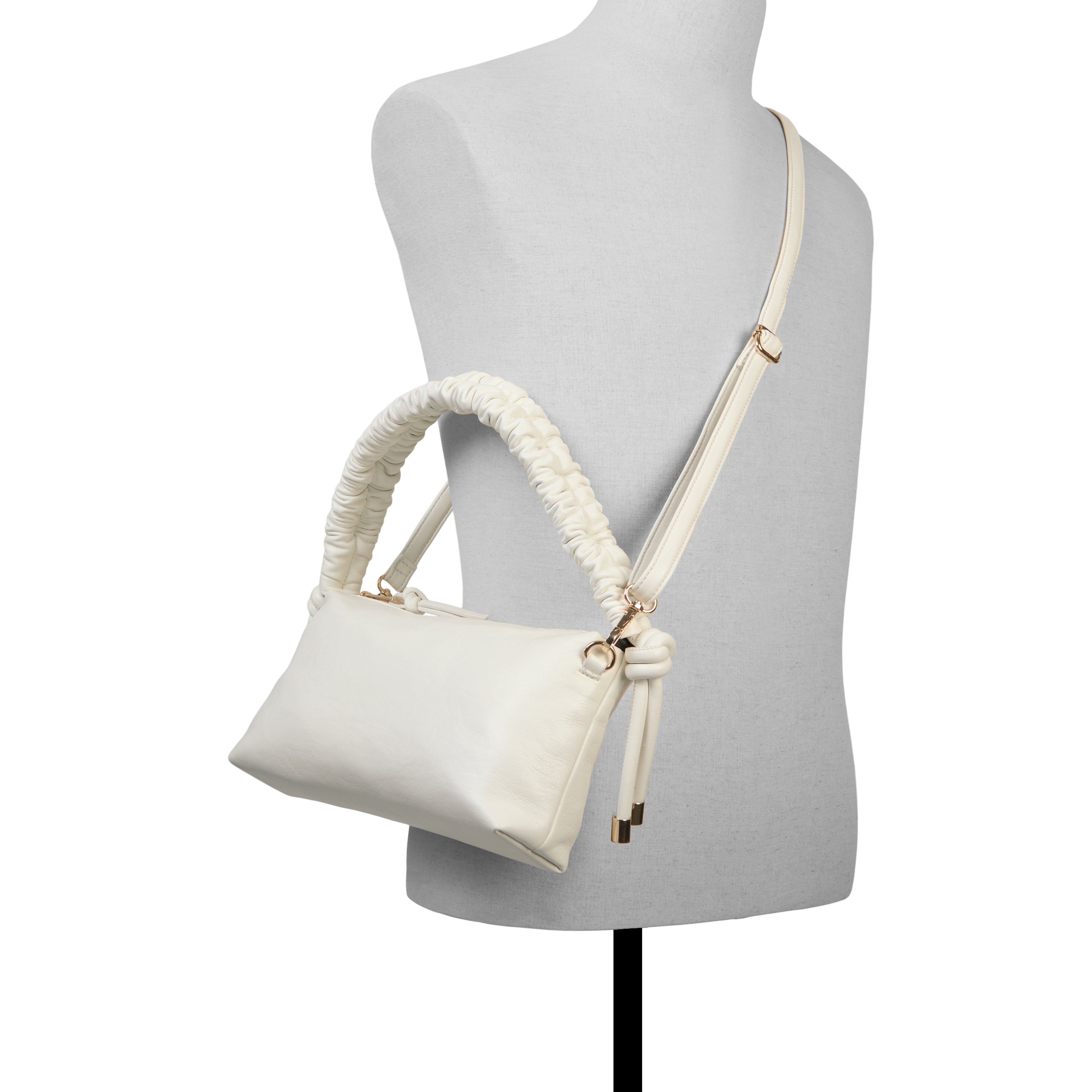 Kendy Women's White Shoulder Bag image number 3