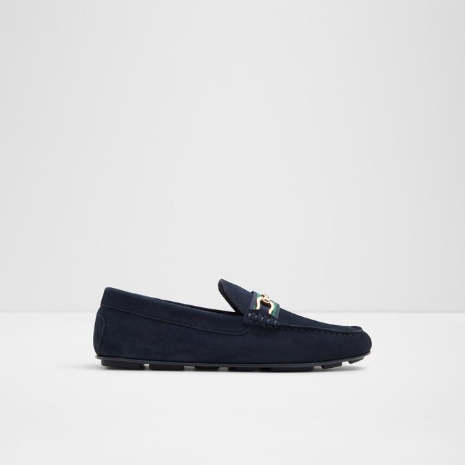 Spanner Men's Navy Moccasins image number 0