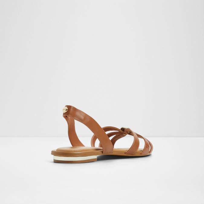 Marassita-In Women's Brown Flat Sandals image number 2