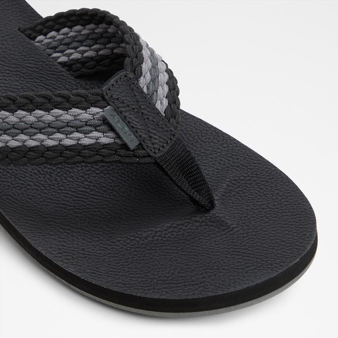 Adede-In Men's Black Strap Sandals image number 5