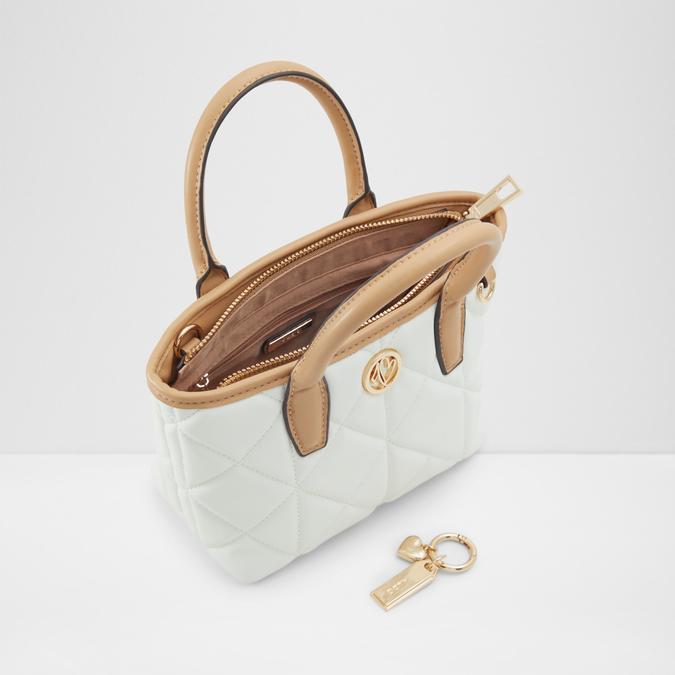 Dallobassi Women's Beige Satchel image number 2